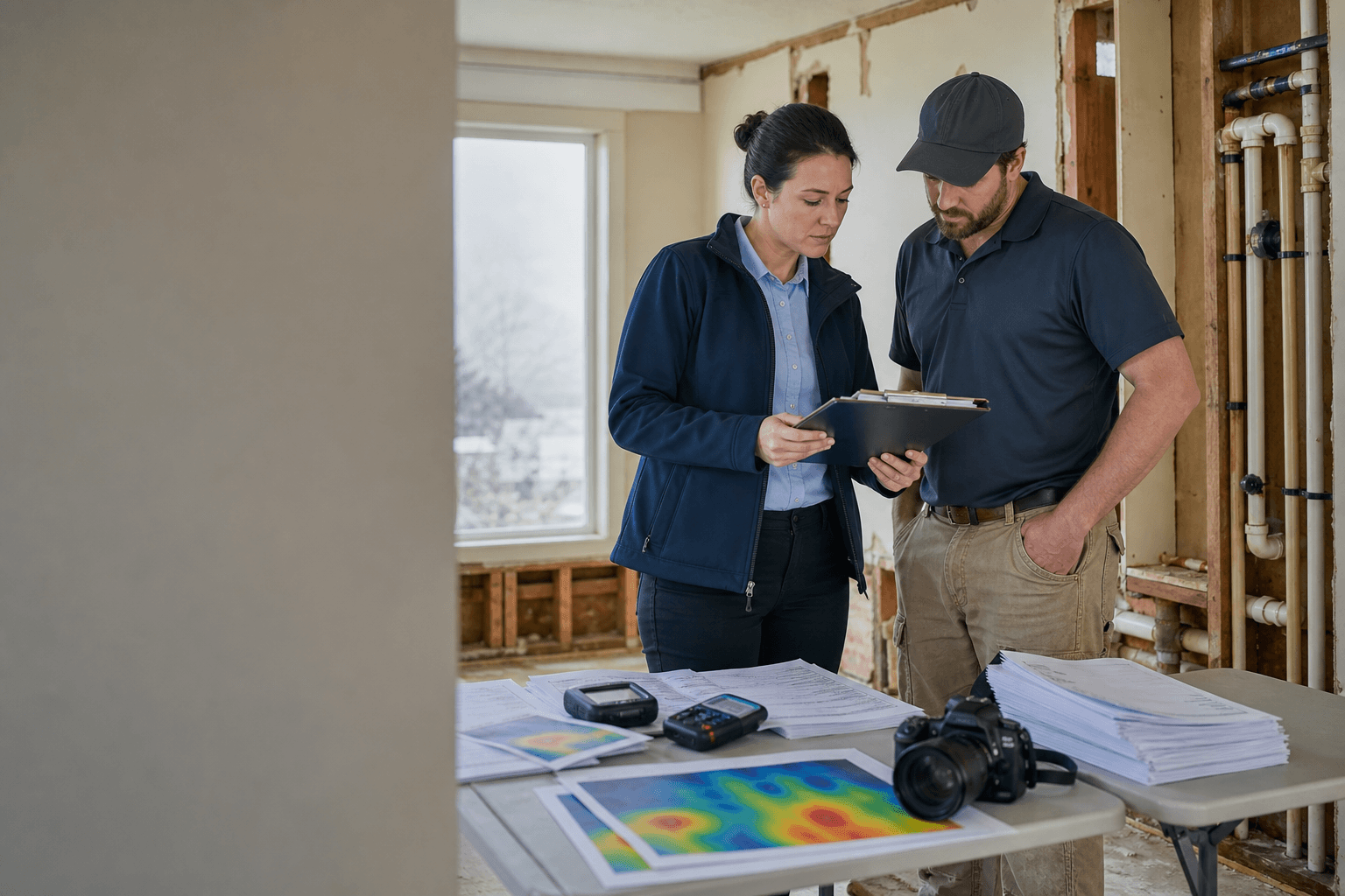 Insurance Claim Support & Documentation — poly B replacement in Burnaby