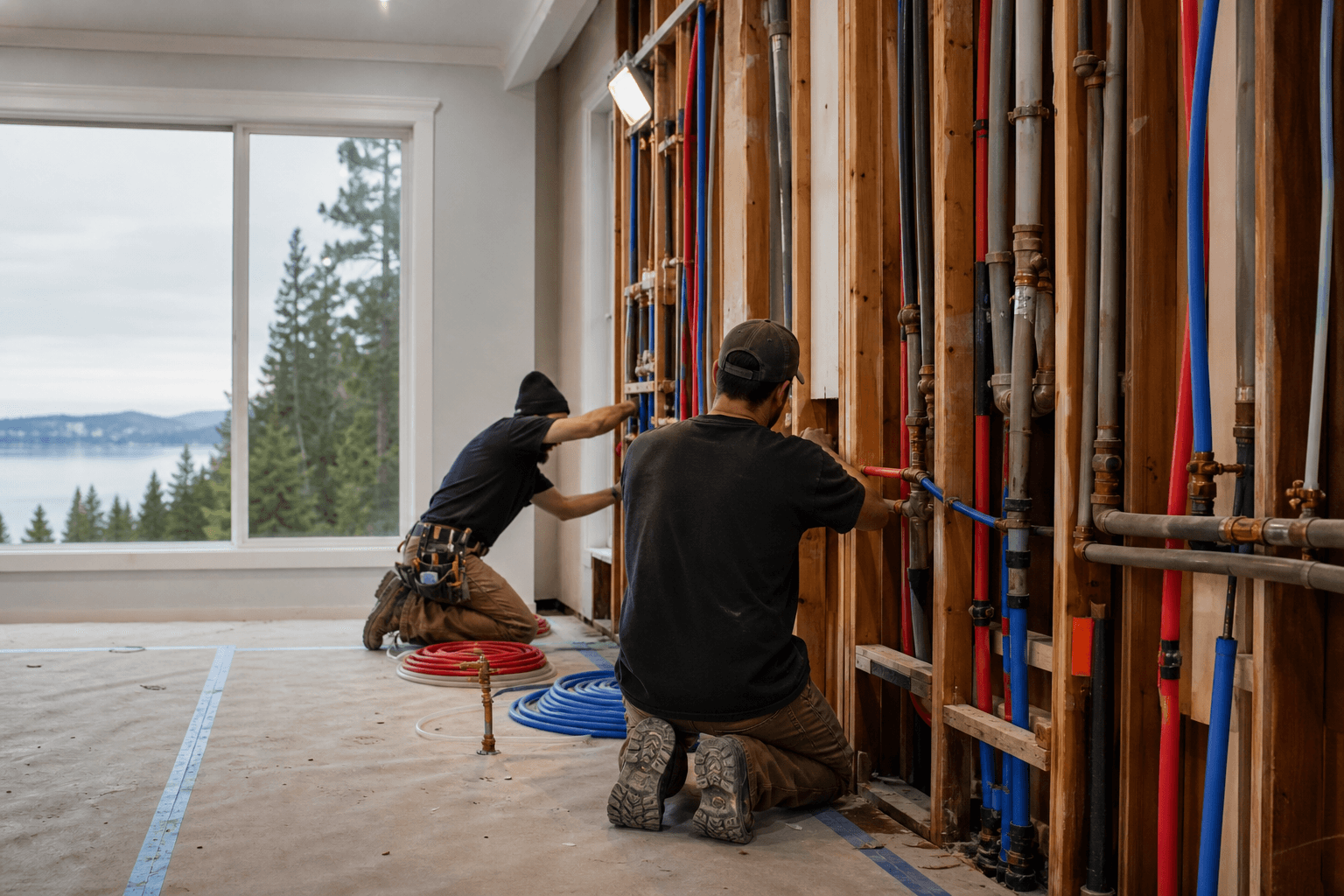 Whole-Home Repipe (PEX & Copper) — poly B replacement in Burnaby
